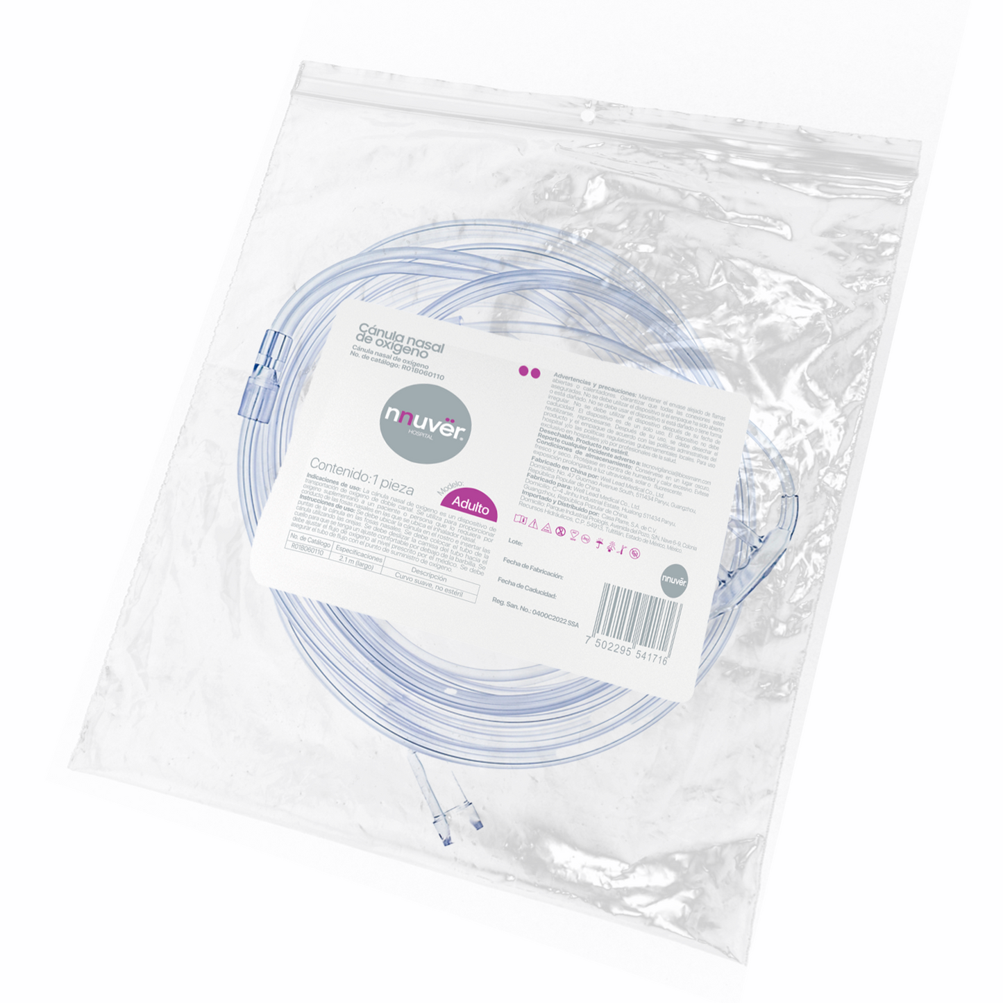 PUNTAS NASALES PARA OXIGENO