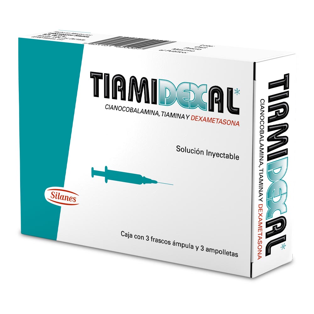 TIAMIDEXAL CAJA CON 3 AMPOLLETAS