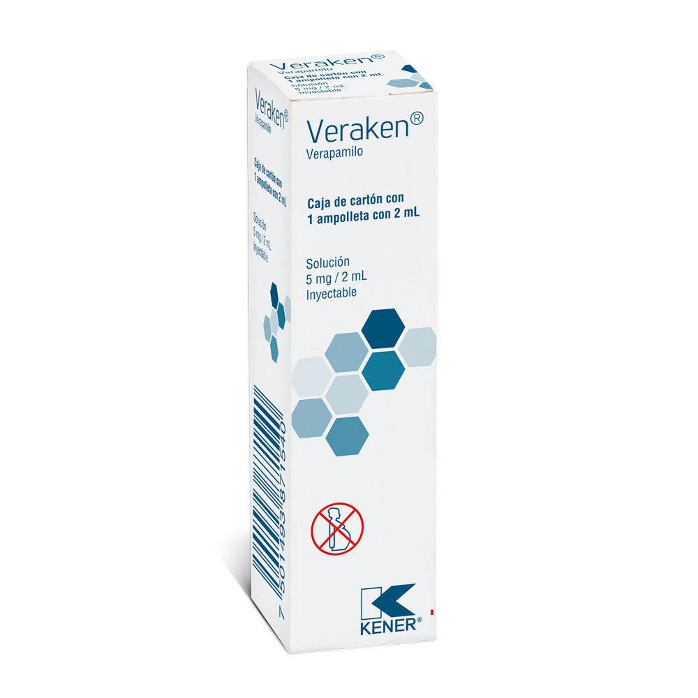 VARAPAMILO VERAKEN 5MG SOL INY 1AMP 2ML LGEN