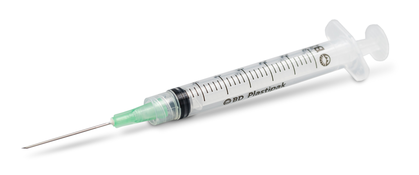 JERINGA 3ML C/AGUJA 21G X 32MM BD C/10