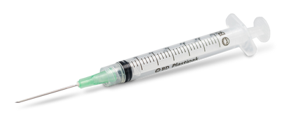 JERINGA 3ML C/AGUJA 21G X 32MM BD C/10