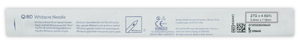 AGUJA ESPINAL WHITACRE 27G X 4  11/16 BD