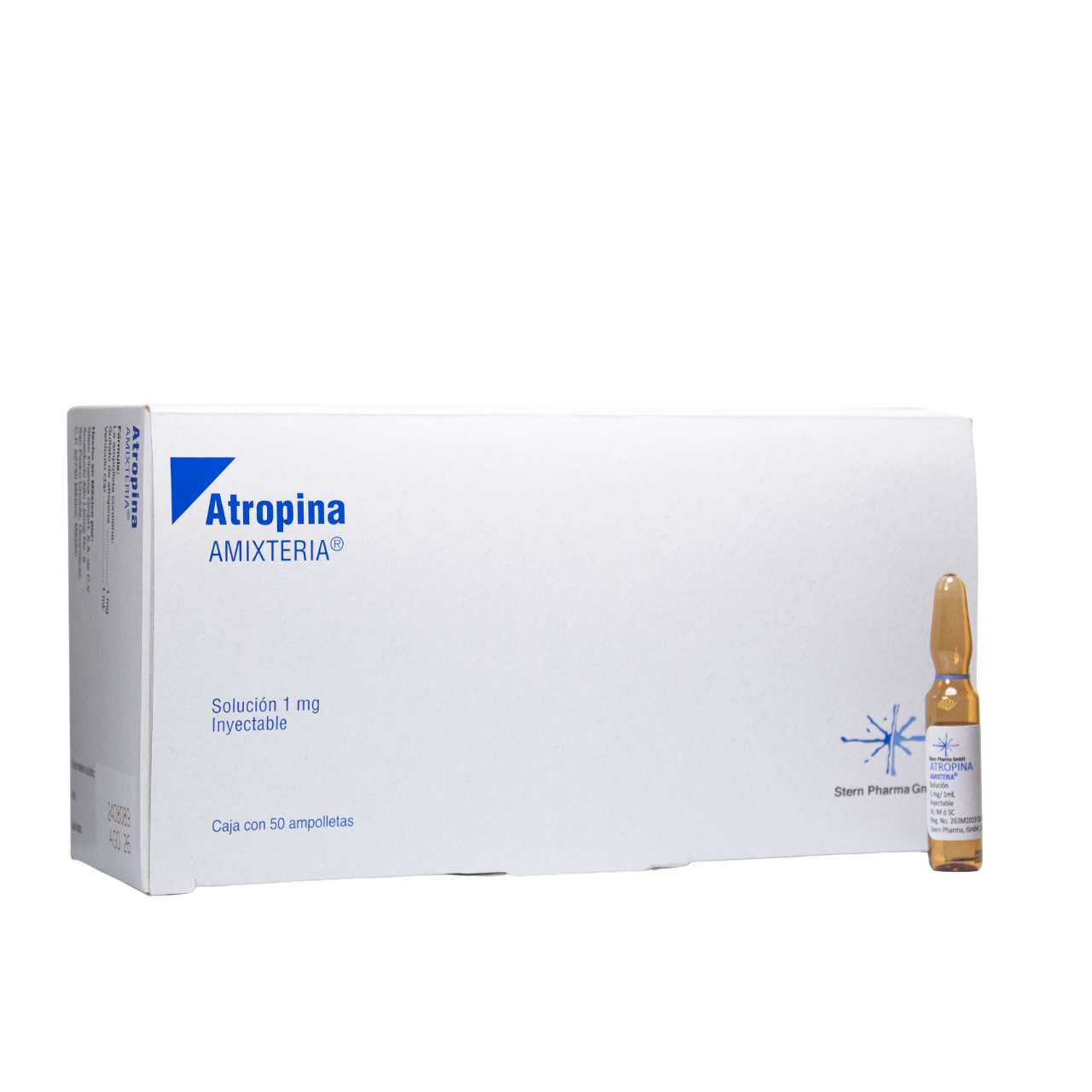 ATROPINA SOL INY 1MG/ML AMP C/50