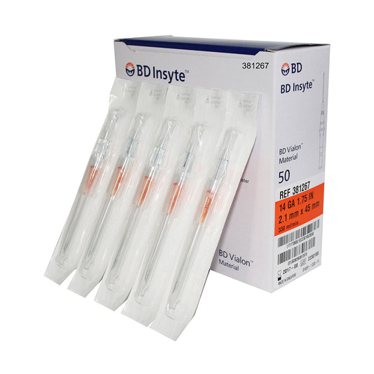 CATÉTER INTRAVENOSO PERIFÉRICO 14G