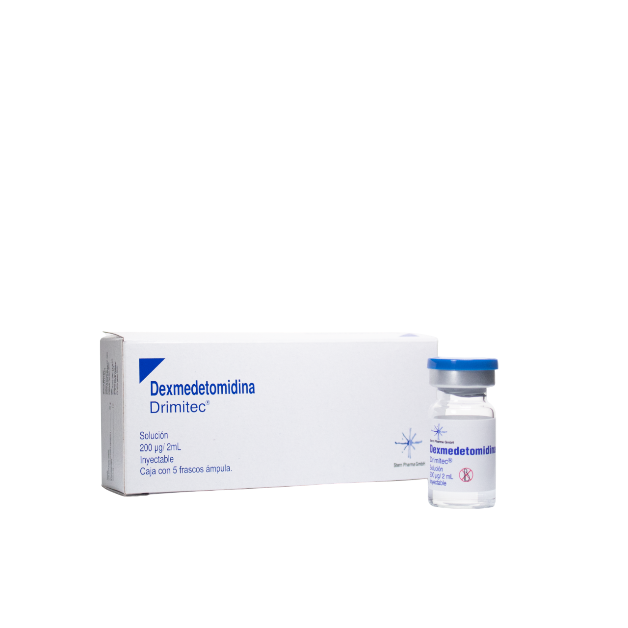 DEXMEDETOMIDINA 200MCG SOL INY C/5 DRIMITEC