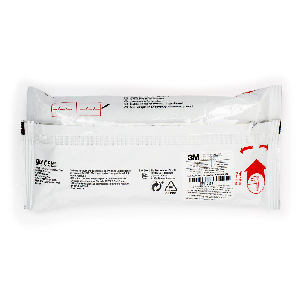 ELECTRODO DE MONITORIZACIÓN CON SOPORTE ESPUMA BOLSA C/50