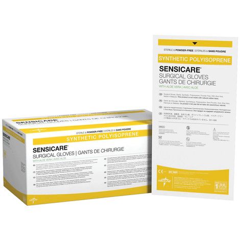 GUANTES QUIRÚRGICOS, SENSICARE ALOE SIN POLVO