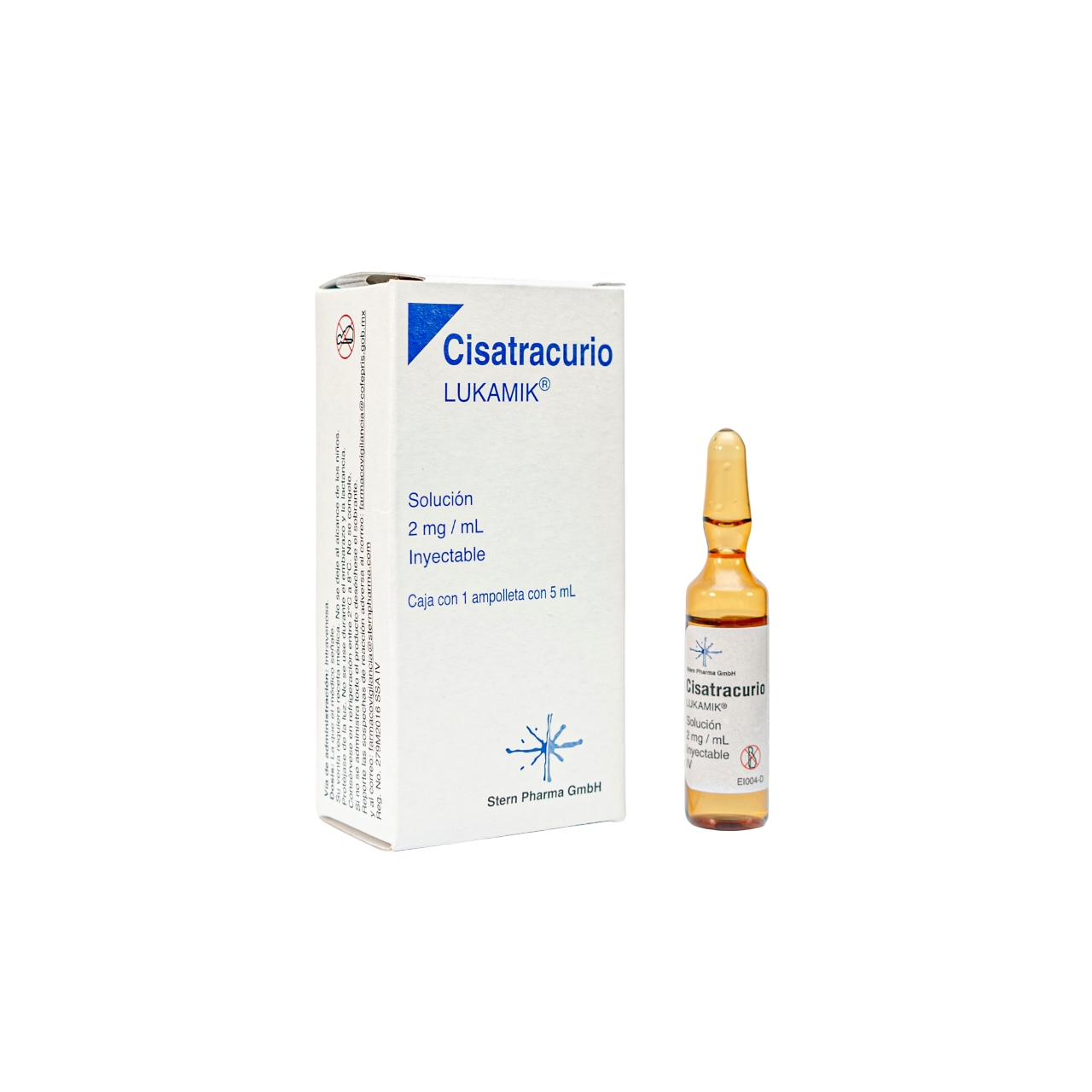 CISATRACURIO SOL INY 10MG/5ML        