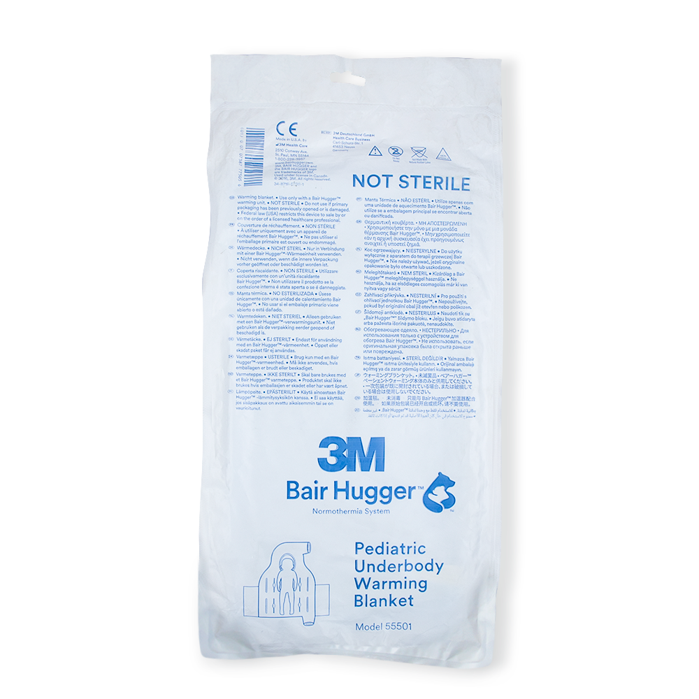 MANTA BAJO BAIR HUGGER PARA PACIENTE PEDIATRICO 91x84cm C/10
