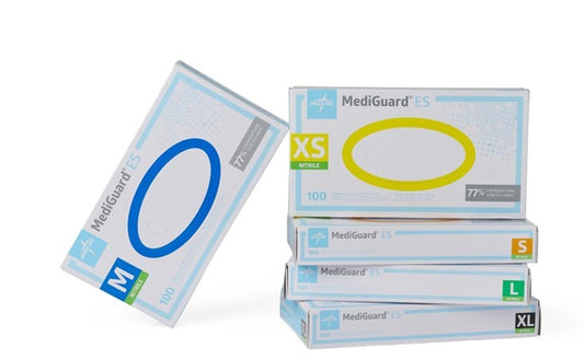 GUANTES DE EXAMINACIÓN DE NITRILO C/100