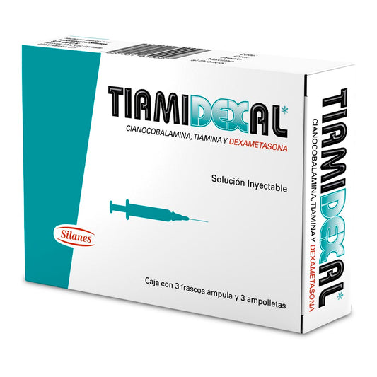 TIAMIDEXAL CAJA CON 3 AMPOLLETAS