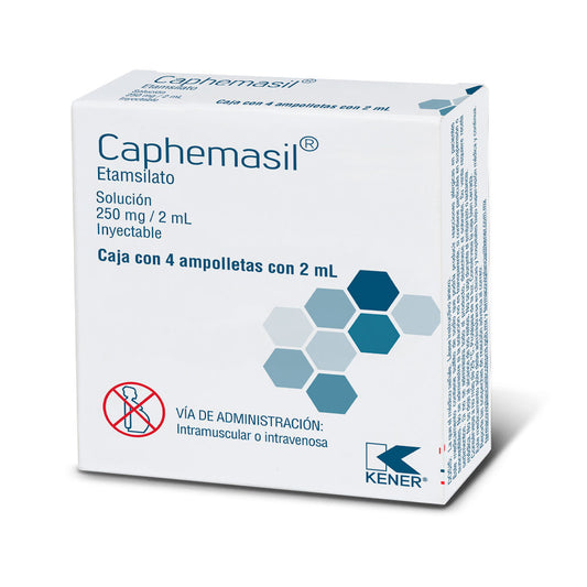 ETAMSILATO CAPHEMASIL 250MG  4AMP/2ML LGEN