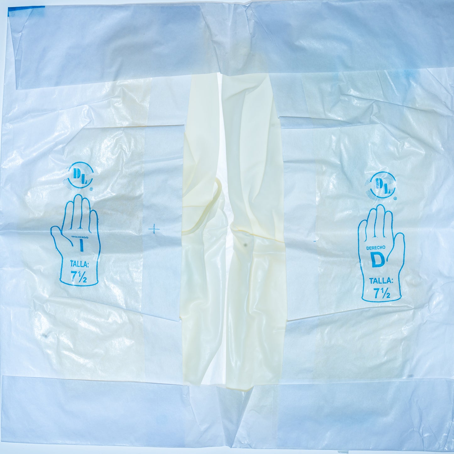 GUANTE P/CIRUGÍA DE LATÉX NATURAL DESECHABLE C/100