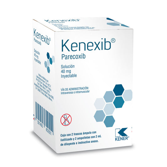 PARECOXIB KENEXIB SOL INY 40MG 2AMP 2ML