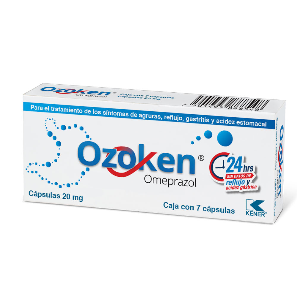 OMEPRAZOL 20MG 7 CAPS LGEN